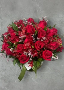 Box de Rosas Vermelhas Rosas premium