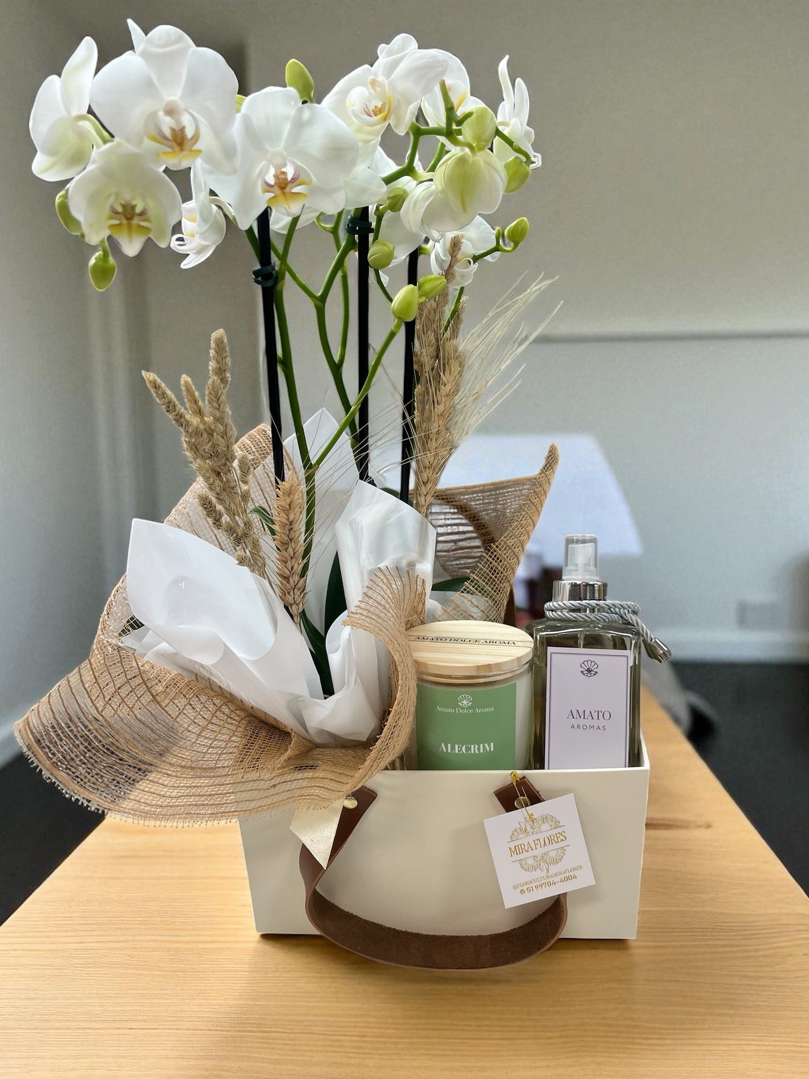 Box Aromas e Orquídeas Grande