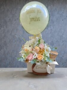 Box Clara Lindt com Balão