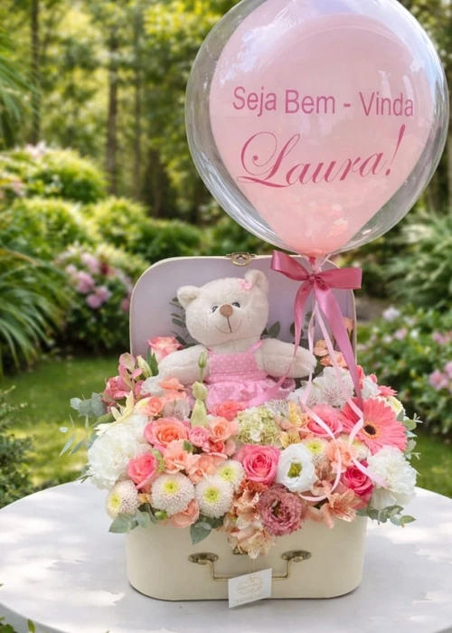 Box Maternidade Menina Luxo