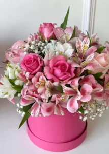 Box Pink Rosas