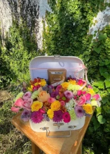 Box de Flores Coloridas