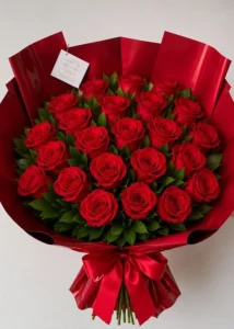 Buquê com 20 Rosas