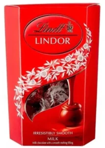 Lindt ao leite 75 gramas